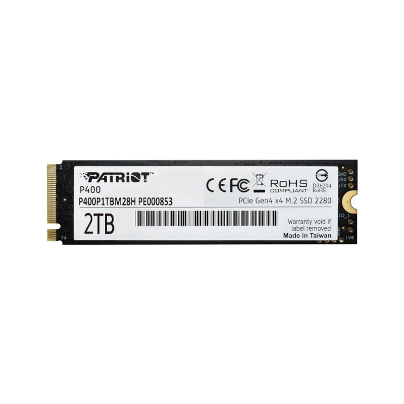 Patriot P400 2TB NVMe M.2 Internal SSD - مساحة تخزين